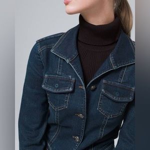 White House black market Jean jacket